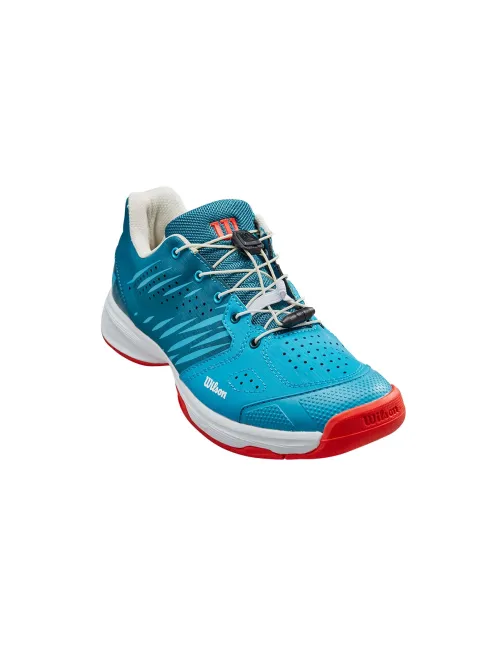Wilson Kaos 2.0 Ql Blue Coral Kids | Padel Deals
