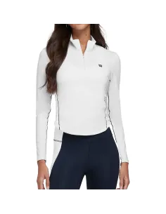 Camiseta de Manga Comprida Wilson Brentwood Half-Zip Mulher | Ofertas de padel 2