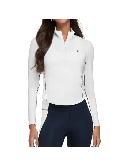 Wilson Brentwood Half-Zip Long Sleeve T-Shirt | Ofertas de padel