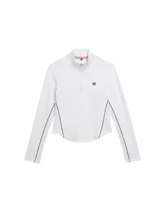 Wilson Brentwood Half-Zip Long Sleeve T-Shirt | Ofertas de padel