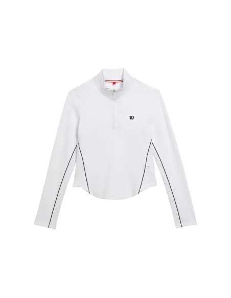 Wilson Brentwood Half-Zip Long Sleeve T-Shirt | Ofertas de padel