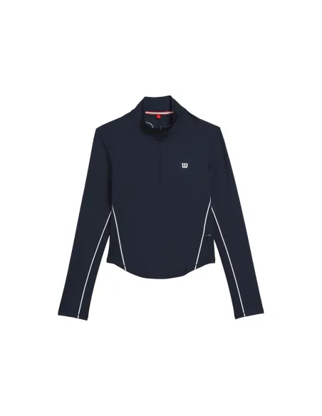 Wilson Brentwood Half-Zip Long Sleeve T-Shirt | Ofertas de padel