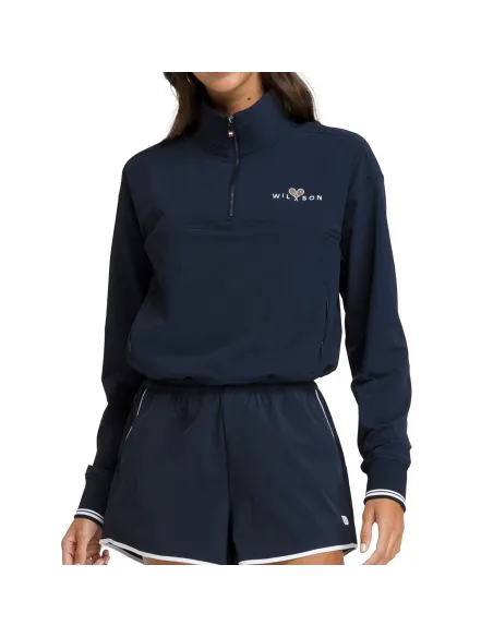 Sweatshirt Wilson Davenport Woven Women | Ofertas de padel