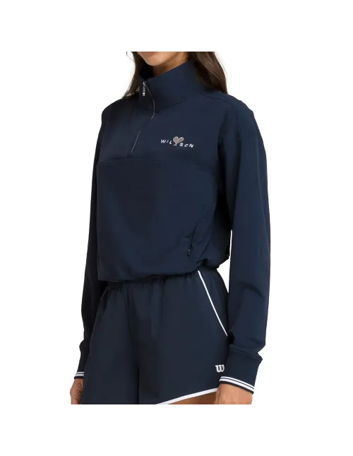 Sweatshirt Wilson Davenport Woven Women | Ofertas de padel