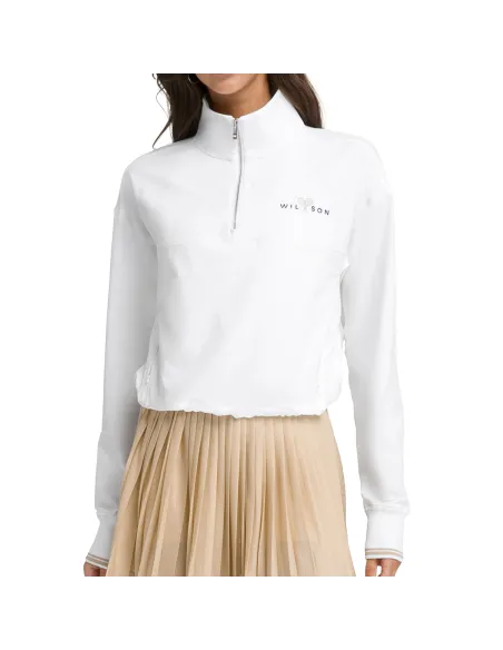 Sweatshirt Wilson Davenport Woven Women | Ofertas de padel