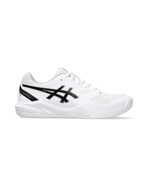 Asics Gel-Dedicate 8 Padel Blanco Negro 1041A414 101 | Ofertas de pádel