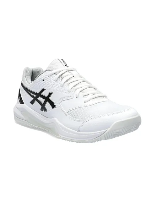 Asics Gel-Dedicate 8 Padel Blanco Negro 1041A414 101 | Ofertas de pádel