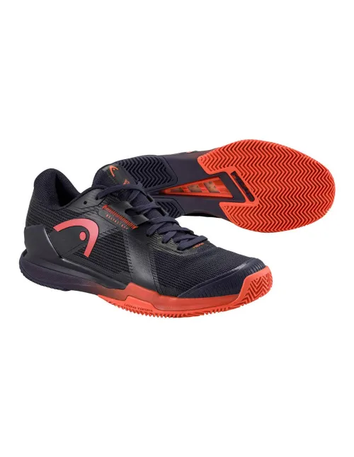 Head Sprint Pro 4.0 Clay Bleu foncé | Ofertas de Padel