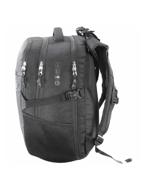 Backpack Bullpadel Tech BPM25003 Black | Ofertas de padel