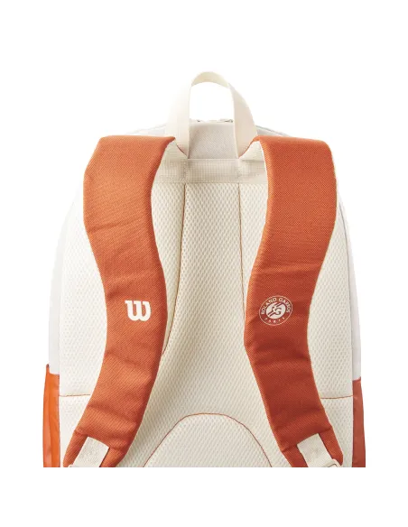 Backpack Wilson Team Roland Garros Cream 2025 | Ofertas de padel Backpack Wilson Team Roland Garros Cream 2025 | Ofertas de padel