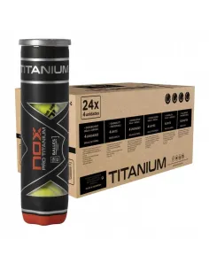 Cajón 24 Botes 4 Bolas Nox Pro Titanium CABOPRTI4UN