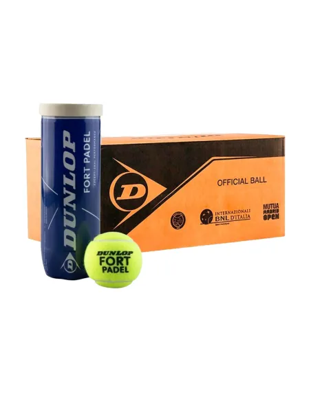 Caisse de balles Dunlop Fort Padel | Offres de Padel Caisse de balles Dunlop Fort Padel | Offres de Padel