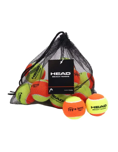 Beutel Mit 12 Beachtennis Head Bällen | Ofertas De Padel