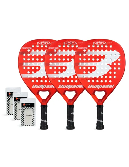 Tripack Bullpadel Indiga Power 2024 | Offres de Padel Tripack Bullpadel Indiga Power 2024 | Offres de Padel