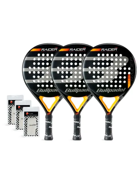 Tripack Bullpadel Raider Control | Offres de Padel