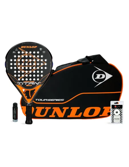 Pack Dunlop Titan 2.0 Orange + Tour Series Orange