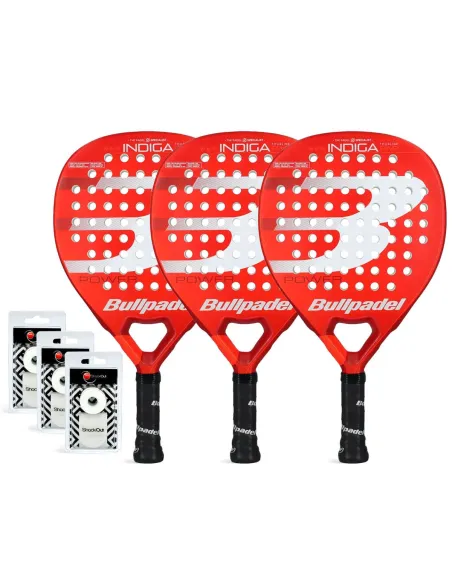Pack Trio Bullpadel Indiga