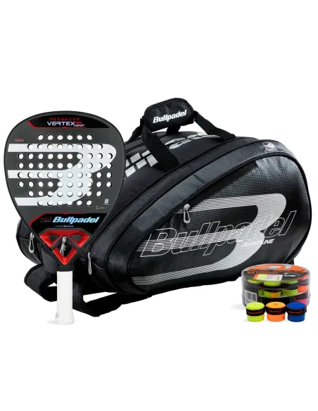Pack Bullpadel Vertex 04 Comfort, Bullpadel Avant S Padeltasche Und 24 Overgrips Cube | Ofertas De Padel