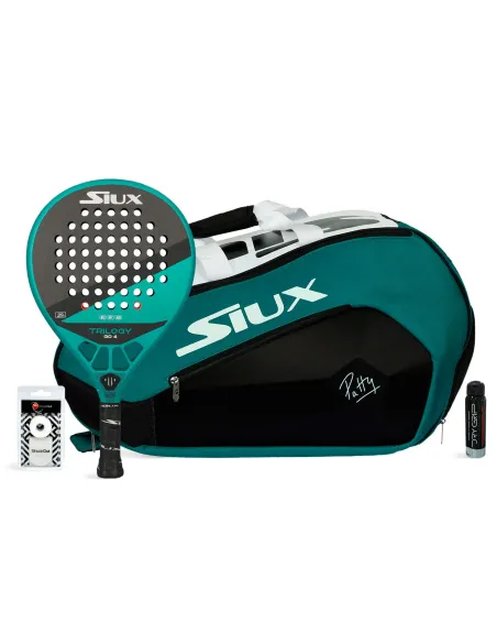 Confezione Siux Trilogy Go 4 e borsone Siux Trilogy |Padel offers