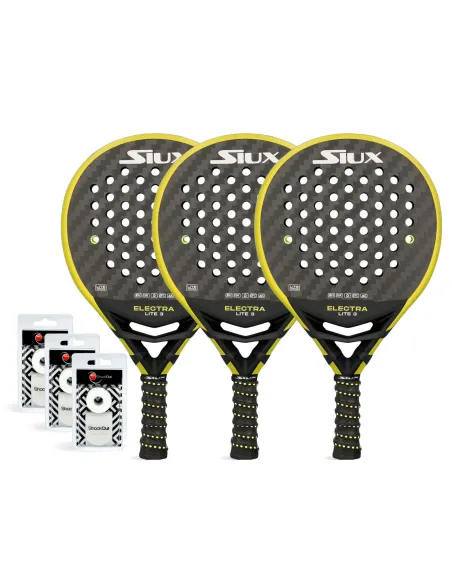 Pack Trio Siux Electra Lite 3 | Ofertas de pádel
