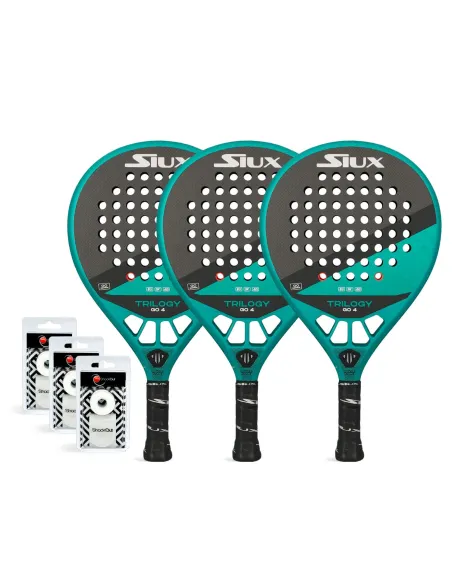 Pack Trio Siux Trilogy Go 4 | Ofertas de pádel