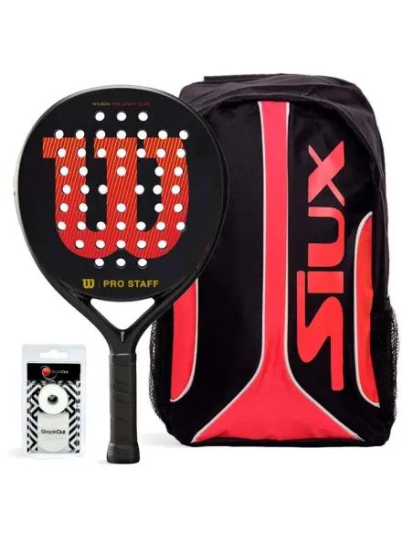 Pack Wilson Pro Staff V2 Team Alt and Siux Fusion Backpack | Ofertas de padel