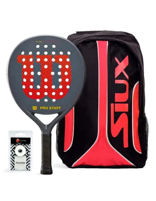 Pack Wilson Pro Staff V2 Team Alt Gyrd Y Mochila Siux Fusion |Padel offers