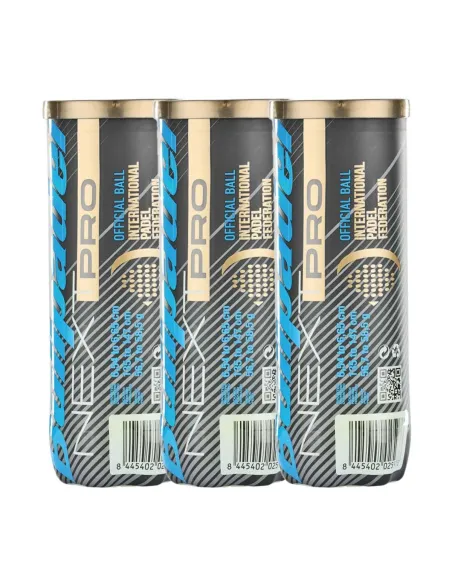 Tripack de Bolas de 3 Bullpadel Fip Next Pro | Ofertas de padel