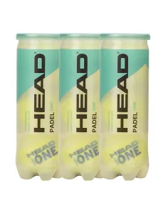 Tripack de Balles de Padel 3 Head Padel One