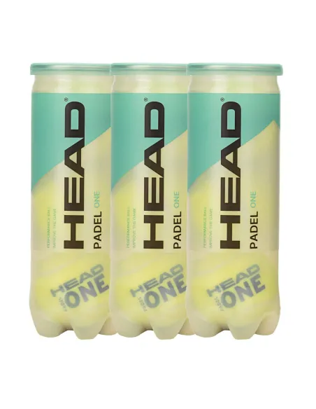 Tripack Mit 3 Dosen À 3 Bälle Head Padel One