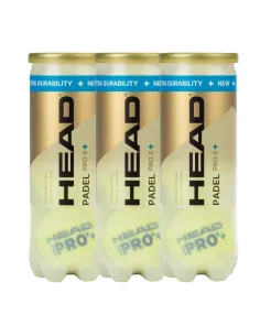 Tripack de Bolas de 3 Bolas Head Padel Pro S +