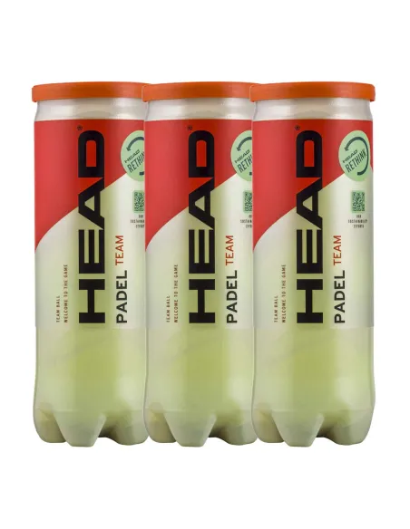 Tripack Mit 3 Dosen À 3 Bälle Head Padel Team