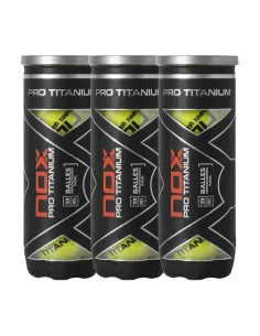 Tripack of 3 balls canisters Nox Titanium Pro