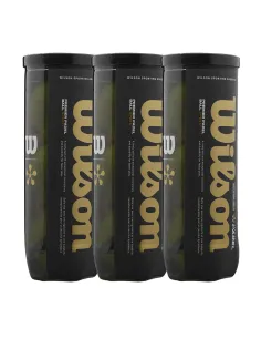 Tripack de botes de 3 Bolas Wilson Premier Padel Speed