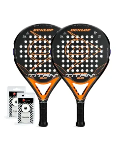 Dunlop Duo Titan Orange 2 Pack | Ofertas de padel