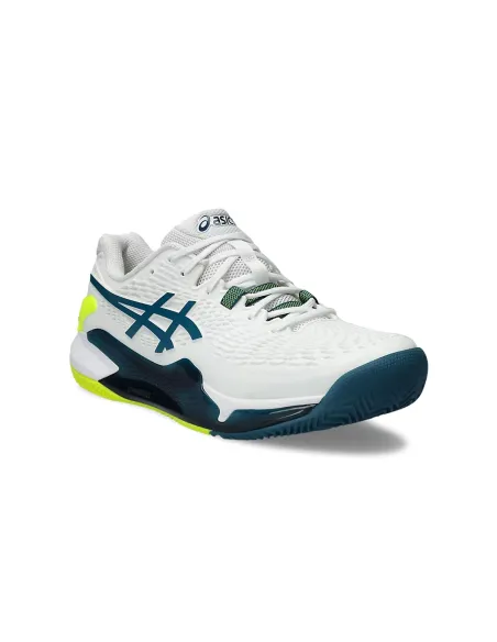 Chaussures Asics Gel-Resolution 9 Clay 1041a375 101 | Padel Specials