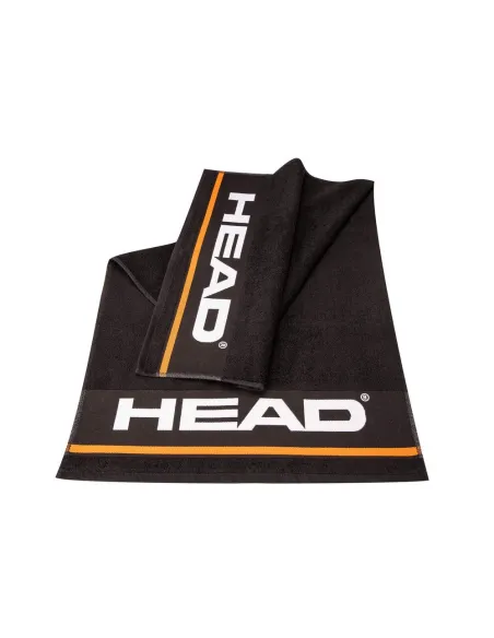 Serviette Head L Noir | Offres de Padel