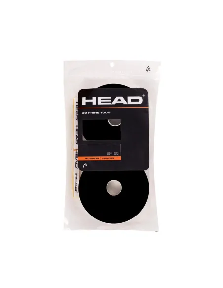 Bolsa 30 Uds. Overgrip Head Prime Tour Preto | Ofertas de padel