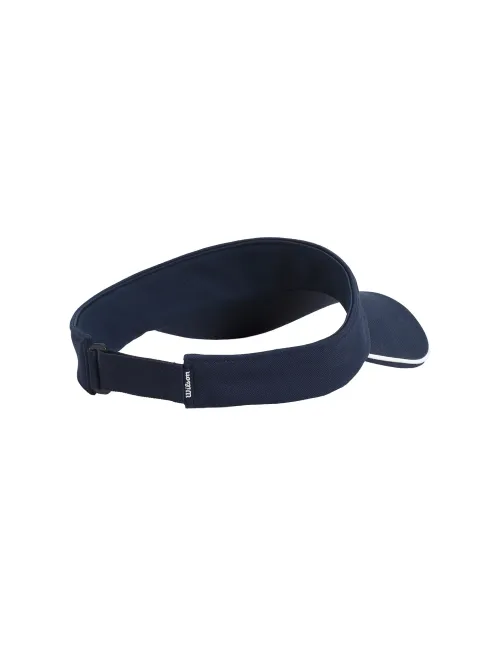 Visor Wilson Classic Navy Blue | Ofertas de padel