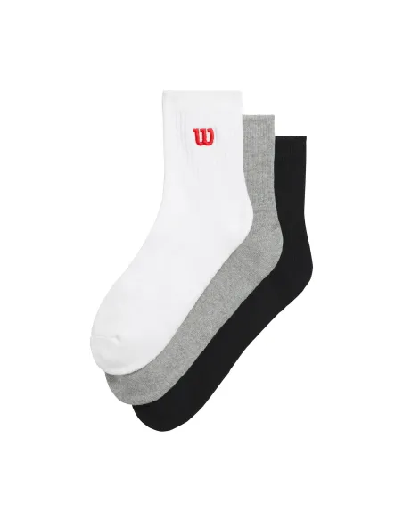 Pack of 3 Wilson Ankle Tab Socks | Ofertas de padel Pack of 3 Wilson Ankle Tab Socks | Ofertas de padel