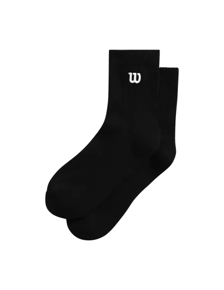 Calcetines Wilson Quarter Top Wu00015511Bka Black | Ofertas de pádel