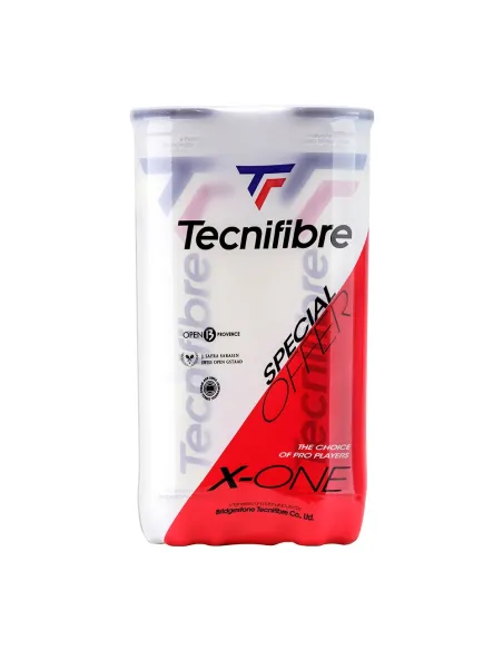 Tennis Balls Tecnifibre X-One - Pack of 2 Cans | Ofertas de padel