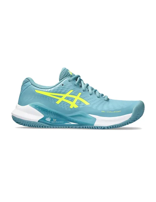 Asics Gel-Challenger 14 Clay Azul Gris Mujer 1042A254 400 | Ofertas de pádel