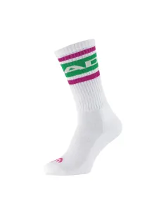 Socks Head 1P Long Pink Green