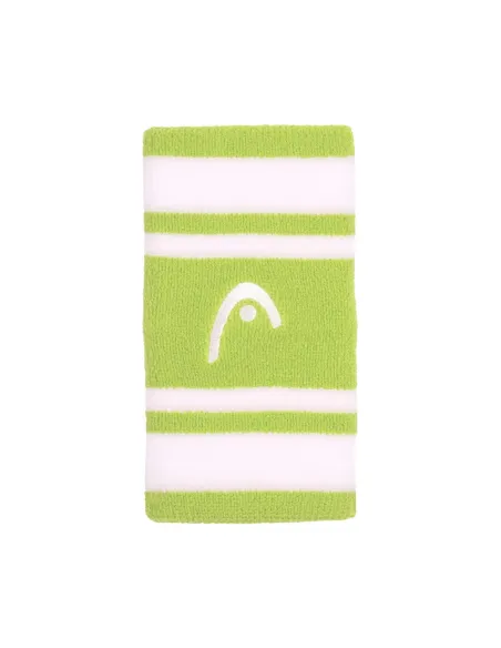 Head Striped Wristband 2.5 Lime | Ofertas de padel