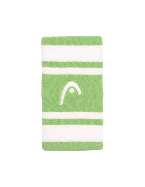 Muñequera Head Striped 5 Verde | Ofertas de pádel