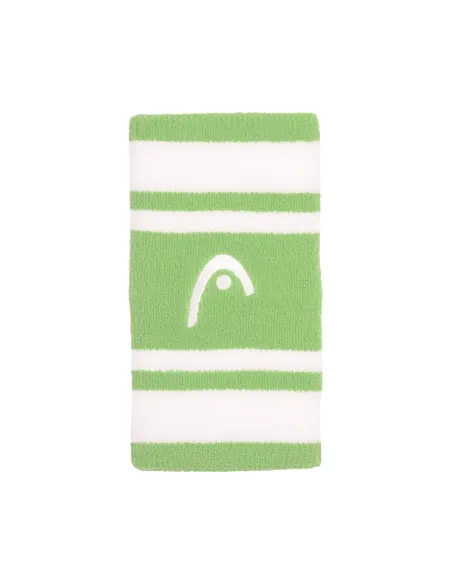 Wristbands Head Striped 5 Green | Ofertas de padel