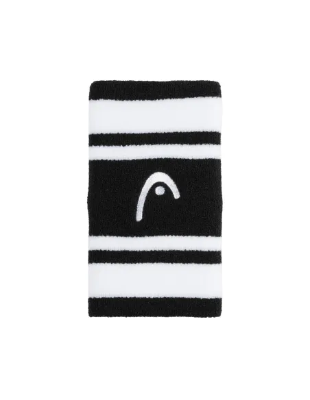 Wristband Head Striped 2.5 Black | Ofertas de padel