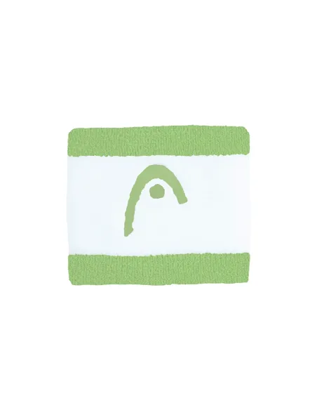 Muñequera Head Striped 2.5 Verde | Ofertas de padel