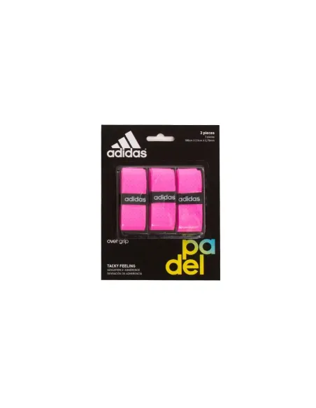 Overgrip Adidas 3 Units Pink | Ofertas de padel